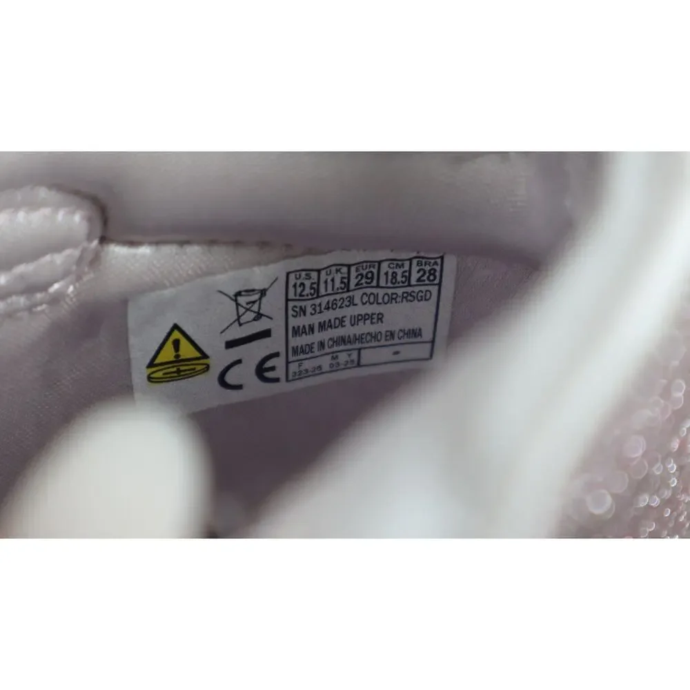 Skechers Twinkle Toes Girls Heart Steps Sneakers Rose Gold Size 12.5 Little Kid